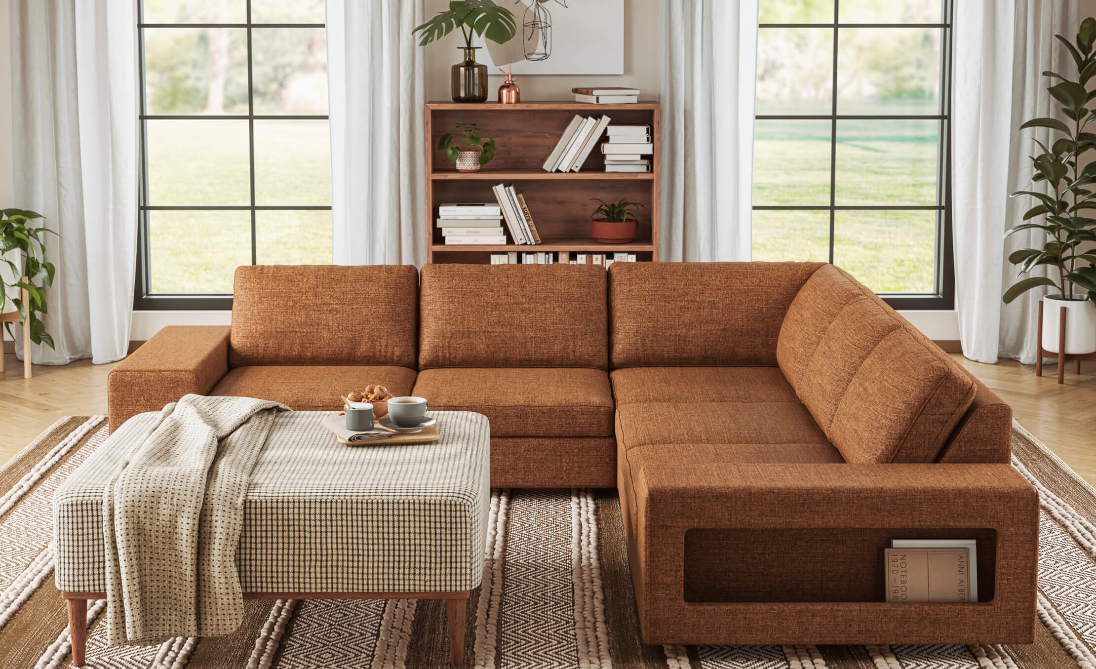 Solid Wood 3-Tier Display Shelf - Image 7