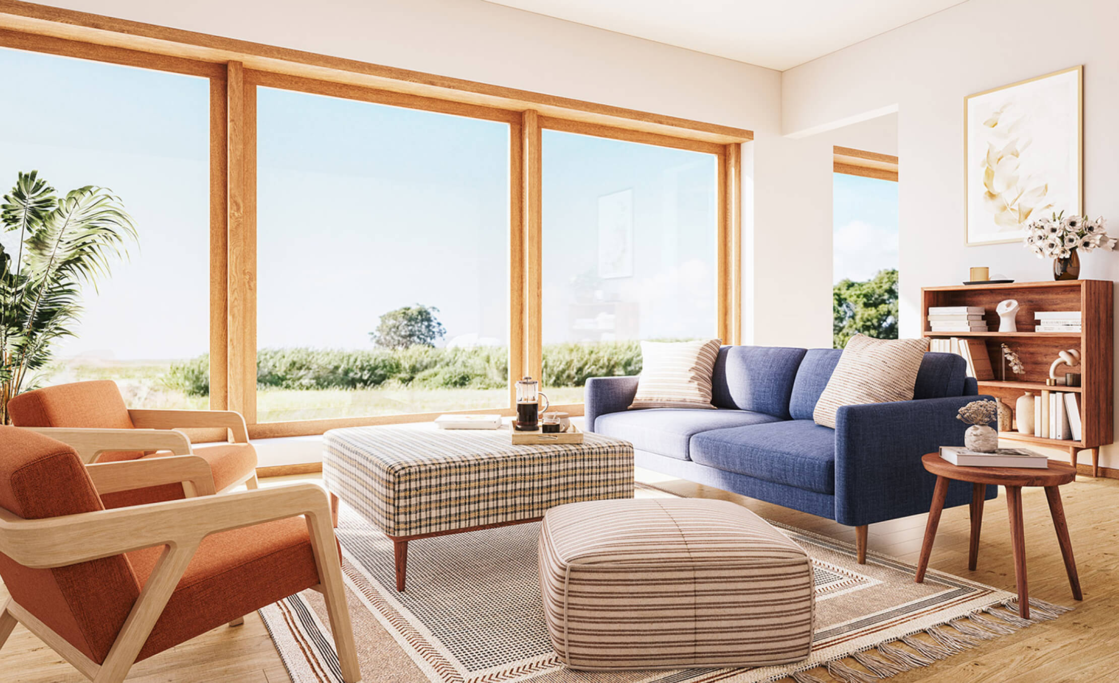 Solid Wood 3-Tier Display Shelf - Image 6