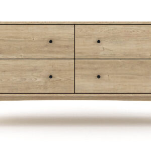 modern 4-Drawer Wide Dresser