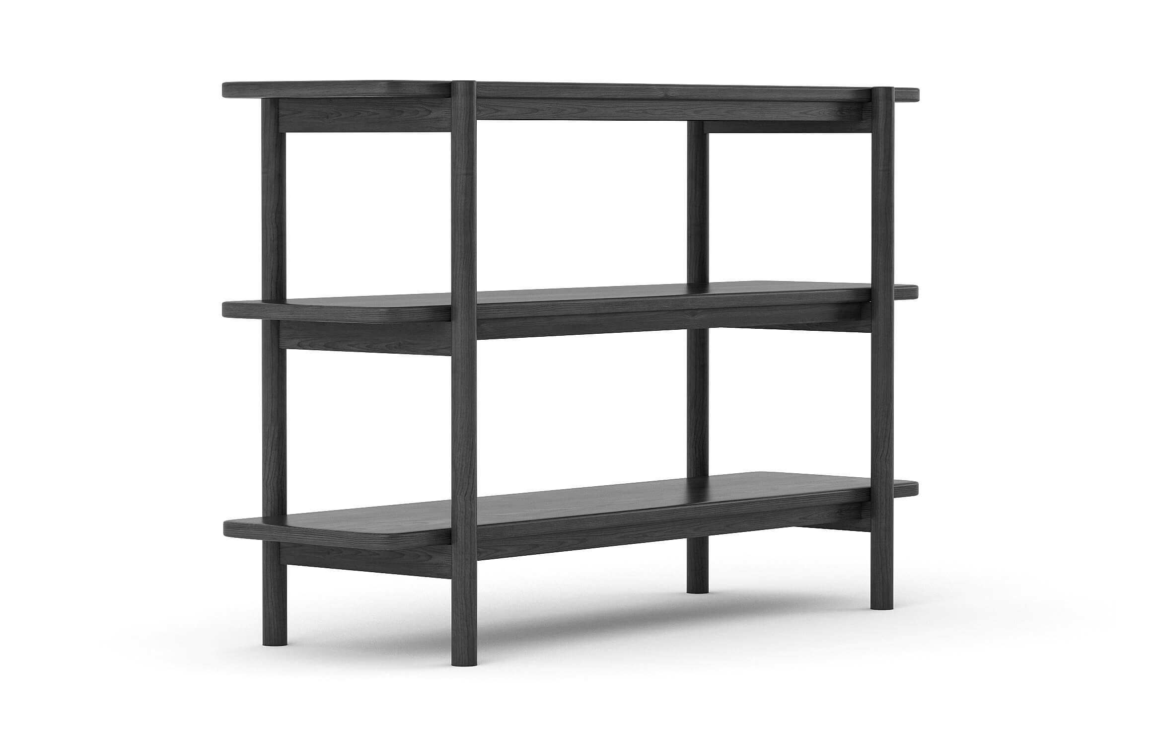 3-Tier Solid Wood Shelf - Image 7
