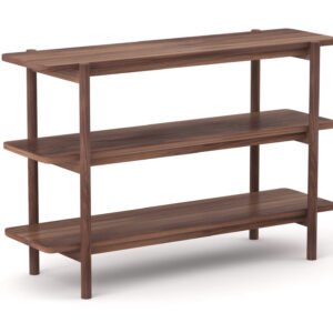3-Tier Solid Wood Shelf
