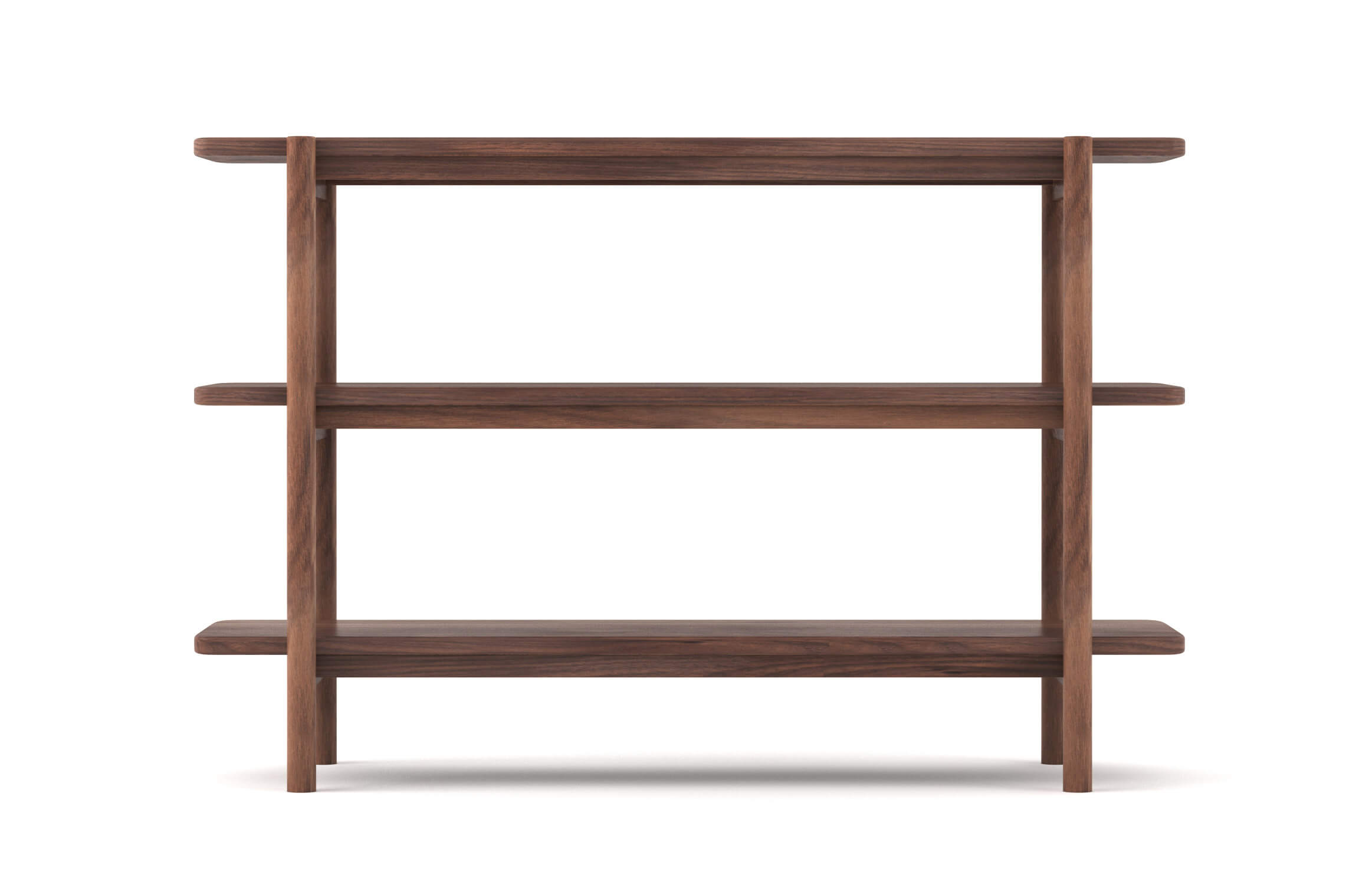 3-Tier Solid Wood Shelf - Image 5