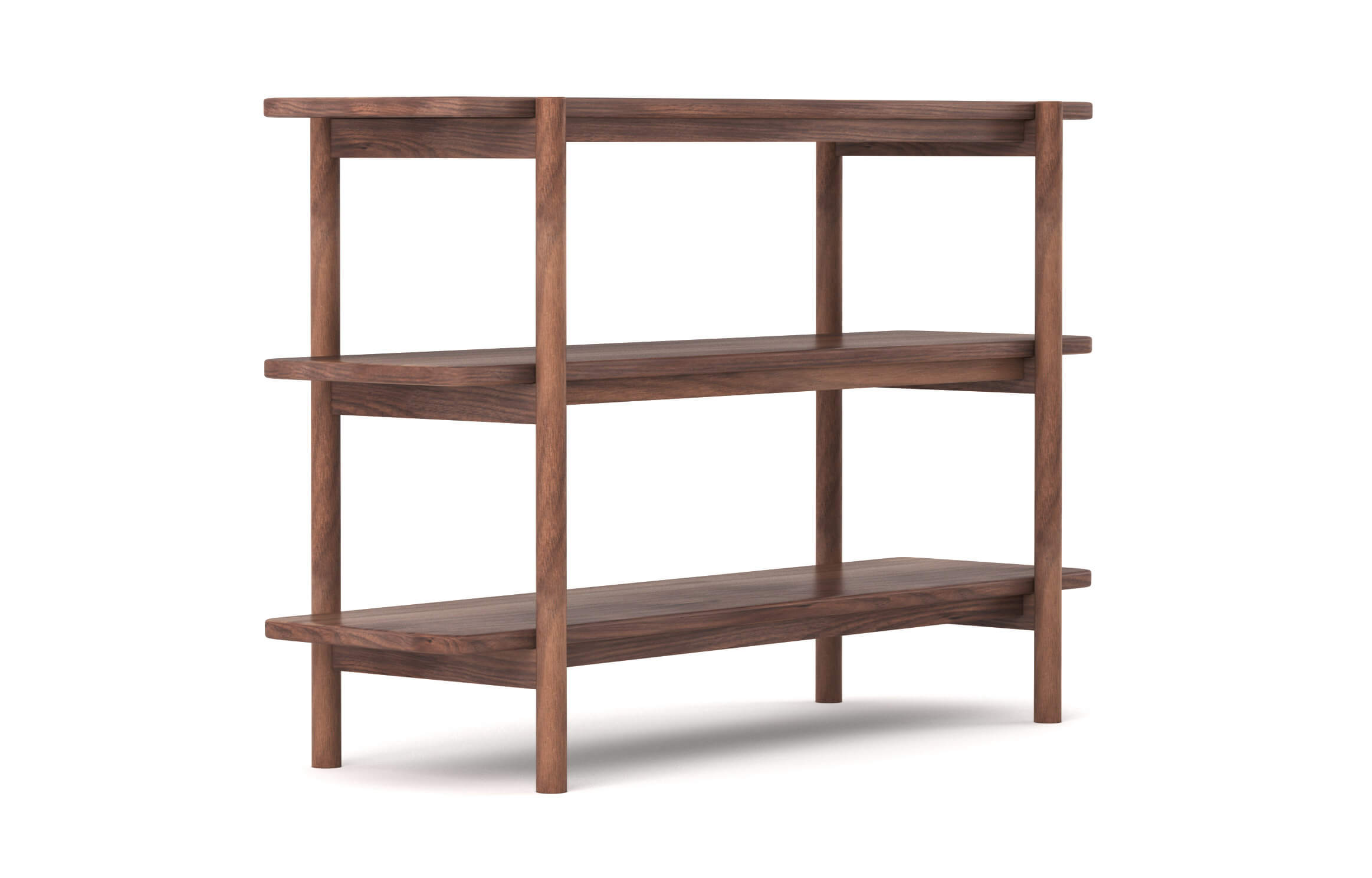 3-Tier Solid Wood Shelf - Image 6