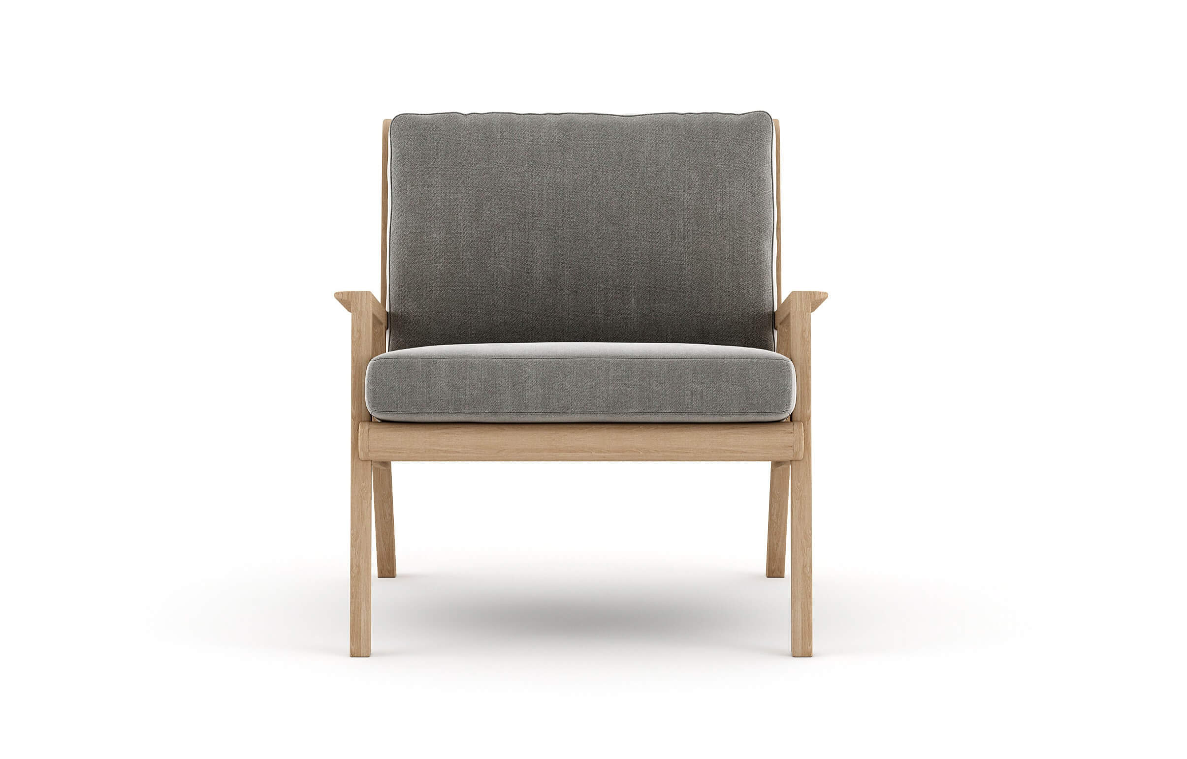 modern Accent Chair in Natural Latex - Image 8