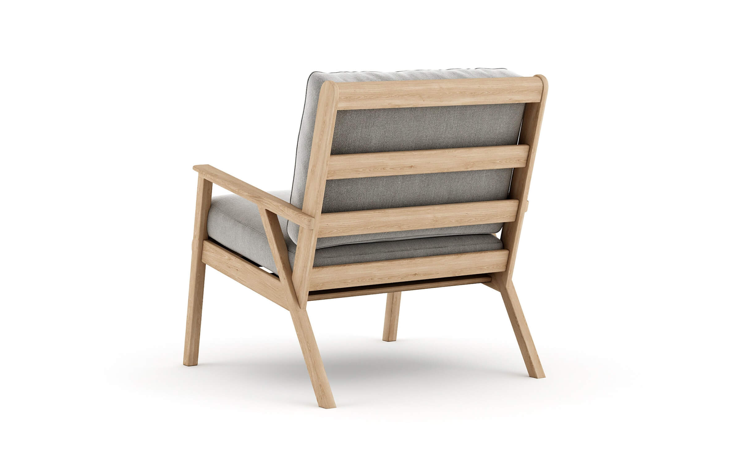 modern Accent Chair in Natural Latex - Image 10