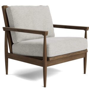 Eim Accent Chair in Natural Latex