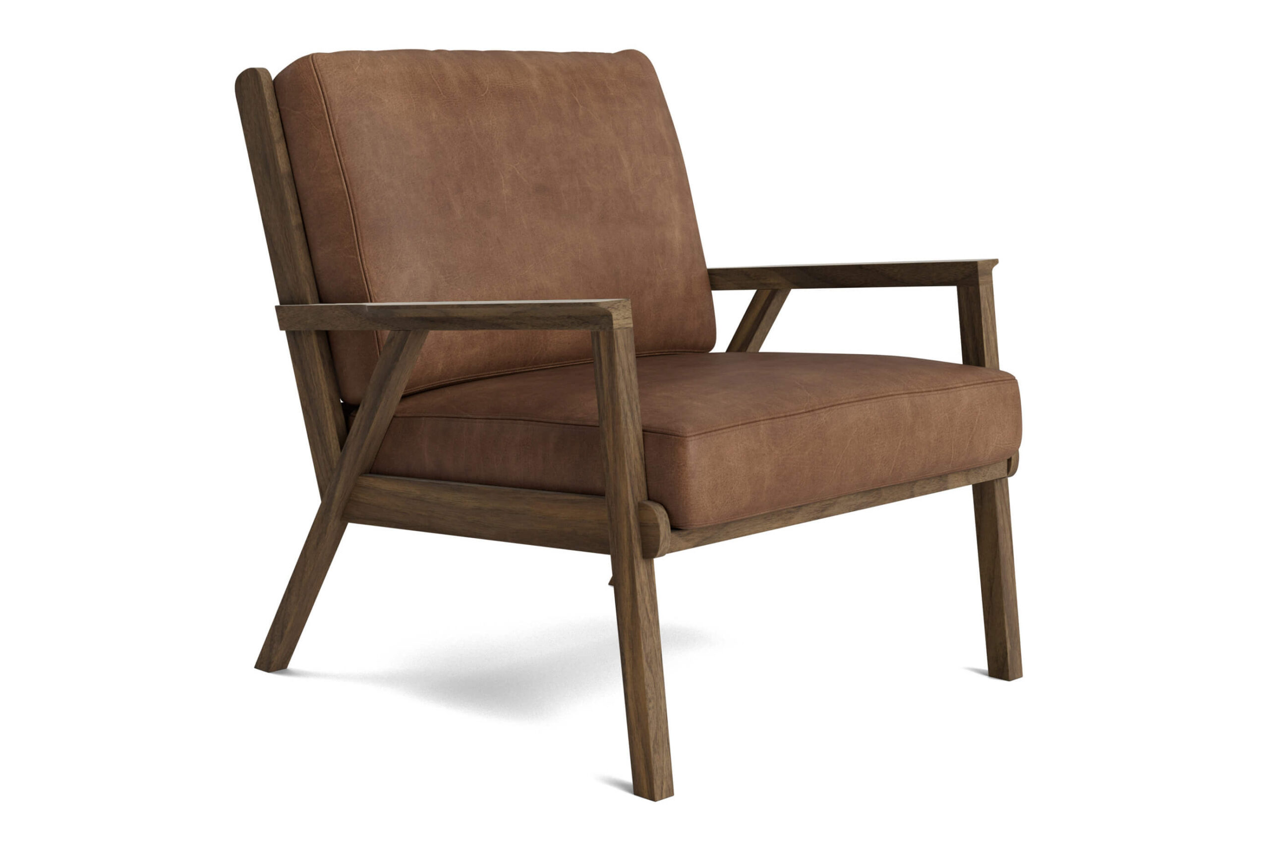modern Accent Chair in Natural Latex - Image 5